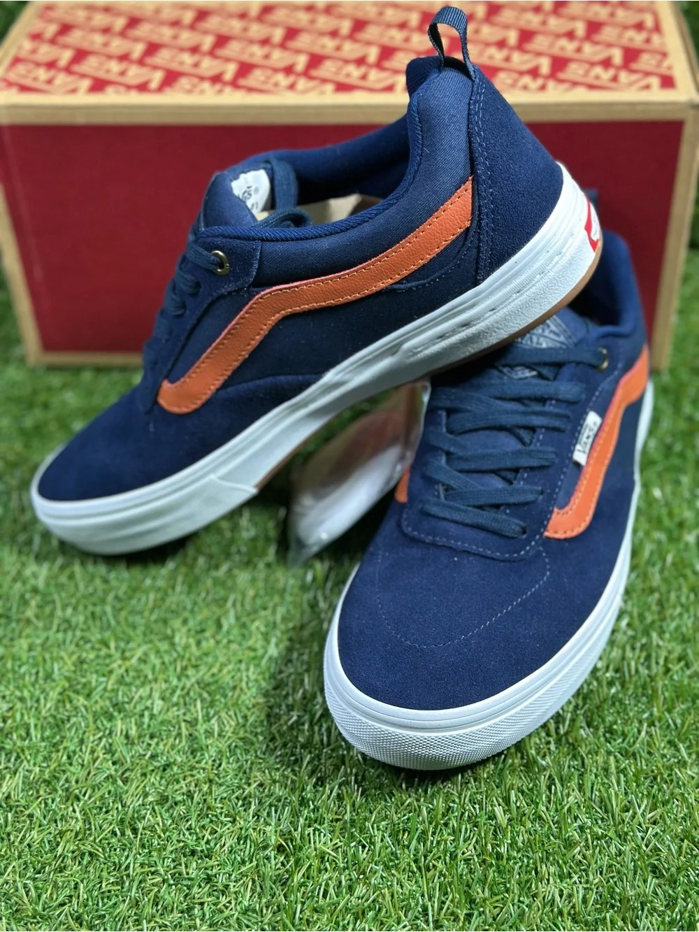 Vans Kyle Walker Pro , Dress Blue/ Potter’s Clay, Men’s 8 , VN0A2XSGVFQ